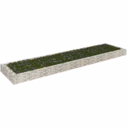 Ce lit surélevé à gabion vous permet de créer facilement une bordure sécurisée mais élégante pour un parterre de fleurs ou de ...