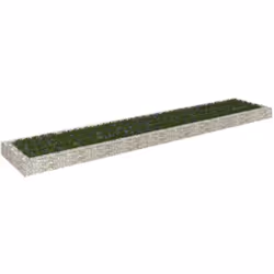Ce lit surélevé à gabion vous permet de créer facilement une bordure sécurisée mais élégante pour un parterre de fleurs ou de ...