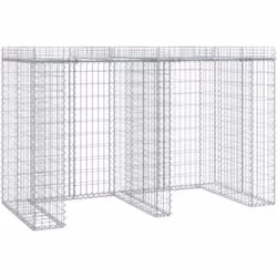 Description générale Ce mur en gabion pour poubelle est un excellent choix pour contenir votre poubelle dans votre jardin ou  ...