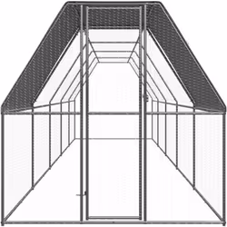 Ce poulailler spacieux et pratique est un choix parfait comme enclos d'extérieur pour vos poules, poulets, canards et autres ...