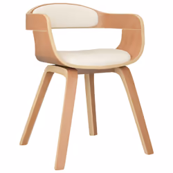 VidaXL 3092374, Simili-cuir, Bois, 110 kg, 490 mm, 510 mm, 700 mm, 38,5 cm
