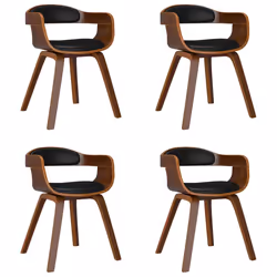 VidaXL 3092389, Simili-cuir, Bois, 110 kg, 490 mm, 510 mm, 700 mm, 38,5 cm