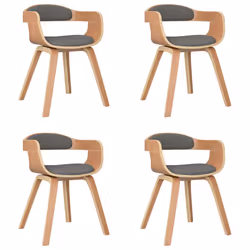 VidaXL 3092393, Polyester, Bois, 110 kg, 490 mm, 510 mm, 700 mm, 38,5 cm