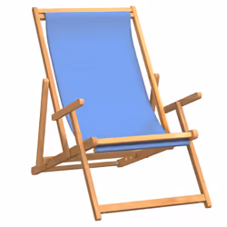 VidaXL 317697, Terrace, Siège rembourré, Polyester, Teck, Bleu, 600 mm, 1260 mm