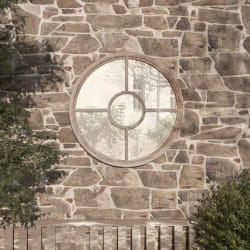 vidaXL Miroir Jardin Sable