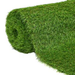 vidaXL Gazon artificiel 1x8 m/30 mm Vert - TU