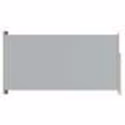 vidaXL Auvent latéral rétractable de patio 160x300 cm Gris - TU