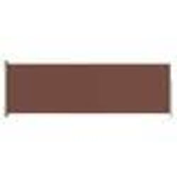 vidaXL Auvent latéral rétractable de patio 200x600 cm Marron - TU