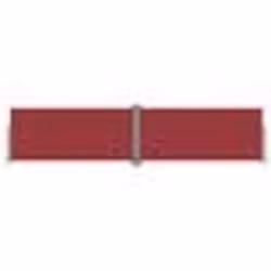 vidaXL Auvent latéral rétractable Rouge 140x600 cm - TU