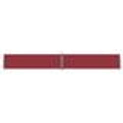 vidaXL Auvent latéral rétractable Rouge 140x1000 cm - TU