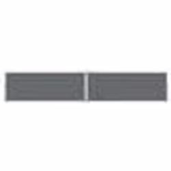 vidaXL Auvent latéral rétractable Anthracite 200x1000 cm - TU