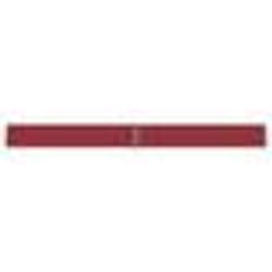 vidaXL Auvent latéral rétractable Rouge 117x1200 cm - TU