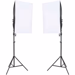Ces lampes de studio professionnelles ont été conçues pour adoucir le flux lumineux et éliminer l'ombre pour rendre la prise  ...