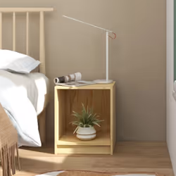 Cette table de chevet en bois constitue un excellent complément décoratif et pratique à votre décoration. La table de chevet ...