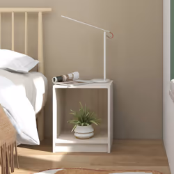VidaXL 809922 Table de nuit et table de chevet Blanc