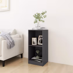 Gardez vos objets essentiels bien organisés dans cette armoire d'appoint en bois ! Cette armoire de rangement est fabriquée e ...