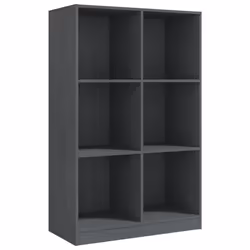 VidaXL 809956, Gris, Bois, Bois, Bois de pin, 700 mm, 330 mm