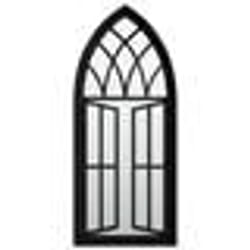 vidaXL Miroir Noir 70x30 cm Fer pour utilisation à l'intérieur - TU