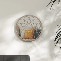 vidaXL Miroir fer sable 60x3 cm