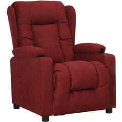 Vidaxl - Fauteuil Rouge bordeaux Tissu