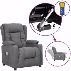 Asseyez-vous et détendez-vous dans ce fauteuil de massage très confortable ! Fonction d'inclinaison manuelle : le fauteuil in ...