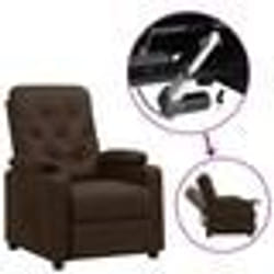 vidaXL Fauteuil Marron Similicuir - TU