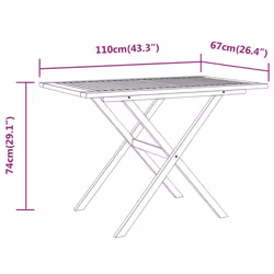 VidaXL 3094303 ensemble de meubles de jardin - Vue supplémentaire 8