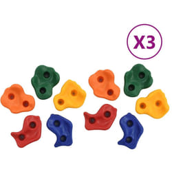 Vidaxl - Pierres d'escalade 30 pcs pe Multicolore