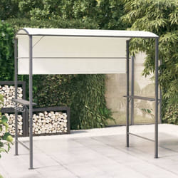 Vidaxl - Belvédère avec toit 220x110x200 cm Crème