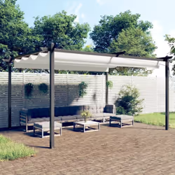 Ajoutez de l'ombre et de l'intimité pour rendre votre espace de vie extérieur plus agréable avec ce belvédère de jardin ! Ce  ...