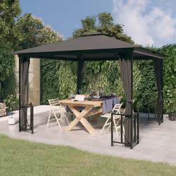 Ajoutez de l'ombre et de l'intimité pour rendre votre espace de vie extérieur plus agréable avec cette tonnelle de jardin ! M ...