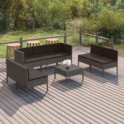 VidaXL 3094358 ensemble de meubles de jardin