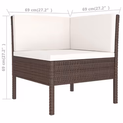 VidaXL 3094387 ensemble de meubles de jardin - Vue supplémentaire 7