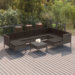 VidaXL 3094438 ensemble de meubles de jardin