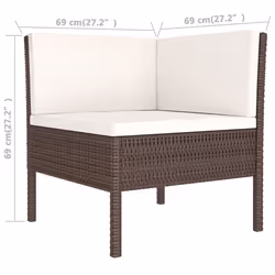 VidaXL 3094443 ensemble de meubles de jardin - Vue supplémentaire 8