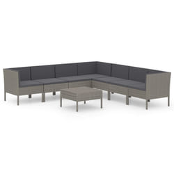 VidaXL 3094458 ensemble de meubles de jardin