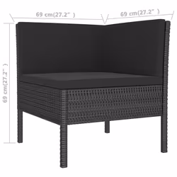 VidaXL 3094469 ensemble de meubles de jardin - Vue supplémentaire 5