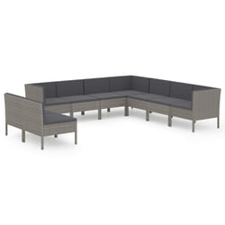 VidaXL 3094470 ensemble de meubles de jardin