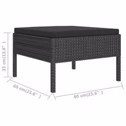 VidaXL 3094525 ensemble de meubles de jardin - Vue supplémentaire 6