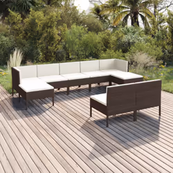 VidaXL 3094547 ensemble de meubles de jardin