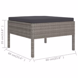 VidaXL 3094554 ensemble de meubles de jardin - Vue supplémentaire 7