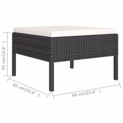 VidaXL 3094584 ensemble de meubles de jardin - Vue supplémentaire 7