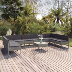 VidaXL 3094602 ensemble de meubles de jardin