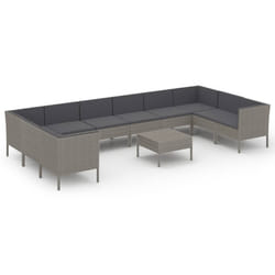 VidaXL 3094634 ensemble de meubles de jardin