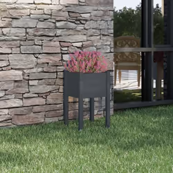 Cette jardinière en bois est un excellent choix pour faire pousser une variété de fleurs et de plantes, ce qui en fait un exc ...
