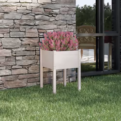 Cette jardinière en bois est un excellent choix pour faire pousser une variété de fleurs et de plantes, ce qui en fait un exc ...