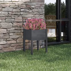 Cette jardinière en bois est un excellent choix pour faire pousser une variété de fleurs et de plantes, ce qui en fait un exc ...
