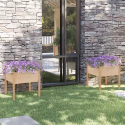 Ces jardinières sont un choix idéal pour cultiver toutes sortes de fleurs ou de plantes et sont un excellent supplément à vot ...