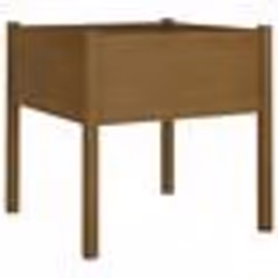 vidaXL Jardinière d'extérieur Marron miel 70x70x70 cm Pin massif - TU