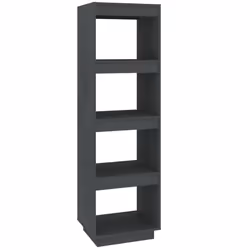 VidaXL 810851, Gris, Bois, Bois, Bois de pin, 400 mm, 350 mm